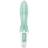 SATISFYER - AIR PUMP BUNNY 5+ AUFBLASBARE KANINCHENVIBRATOR-APP GRÜN
