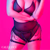 CALEXOTICS - EUPHORIA MULTICHAIN OBERSCHENKELHARNESS PREMIUM PLUS GRÖSSE
