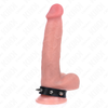 KINK - PENISRING AUS LEDER MIT SPIKES 21,5 X 1,6 CM